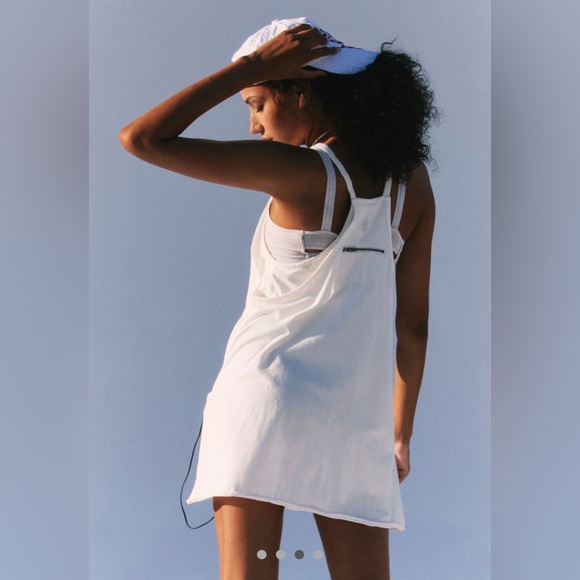 Free People Hot Shot Mini Dress - Large - White - Picture 3 of 5